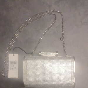 Olga Berg Bae Crystal Clutch